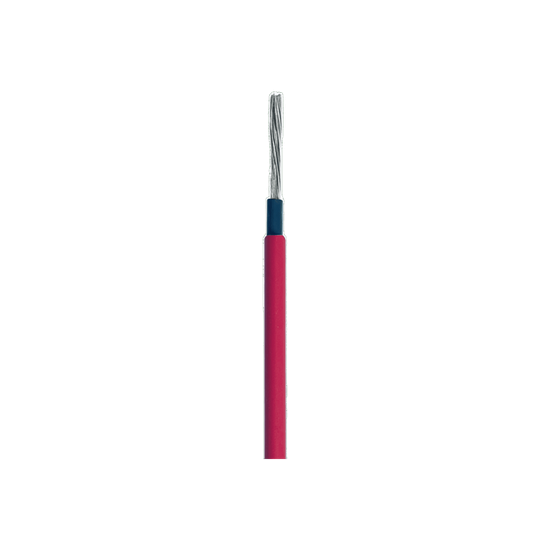 Cable Fotovoltaico Rojo/ Cobre Estañado / 4 mm² (12 AWG) / 2000V / Rol