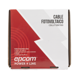 Cable Fotovoltaico Rojo/ Cobre Estañado / 4 mm² (12 AWG) / 2000V / Rol