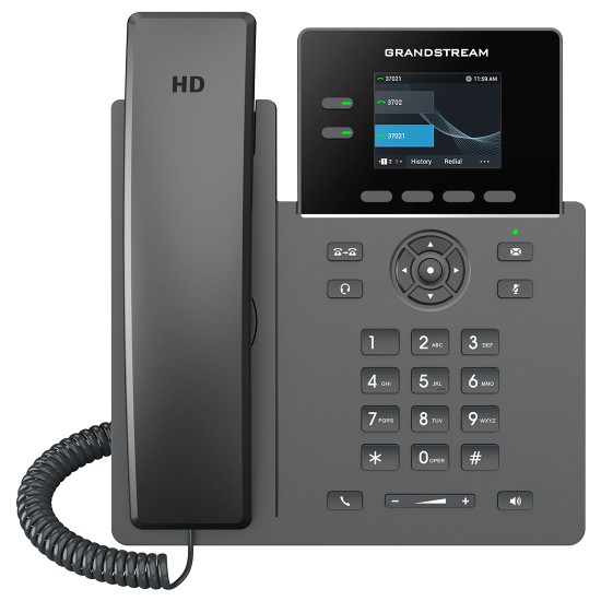 GRP2610P, Teléfono IP HD Carrier-Grade, 2 cuentas SIP, LCD 2.4" color.