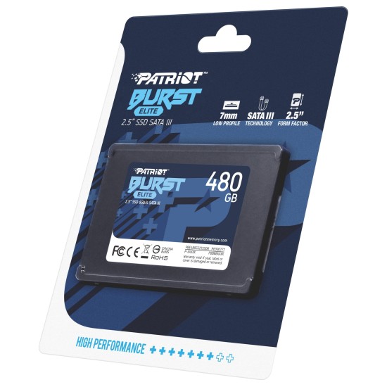 UNIDAD DE ESTADO SOLIDO INTERNO PATRIOT BURST ELITE 480GB 2.5 SATA LEC
