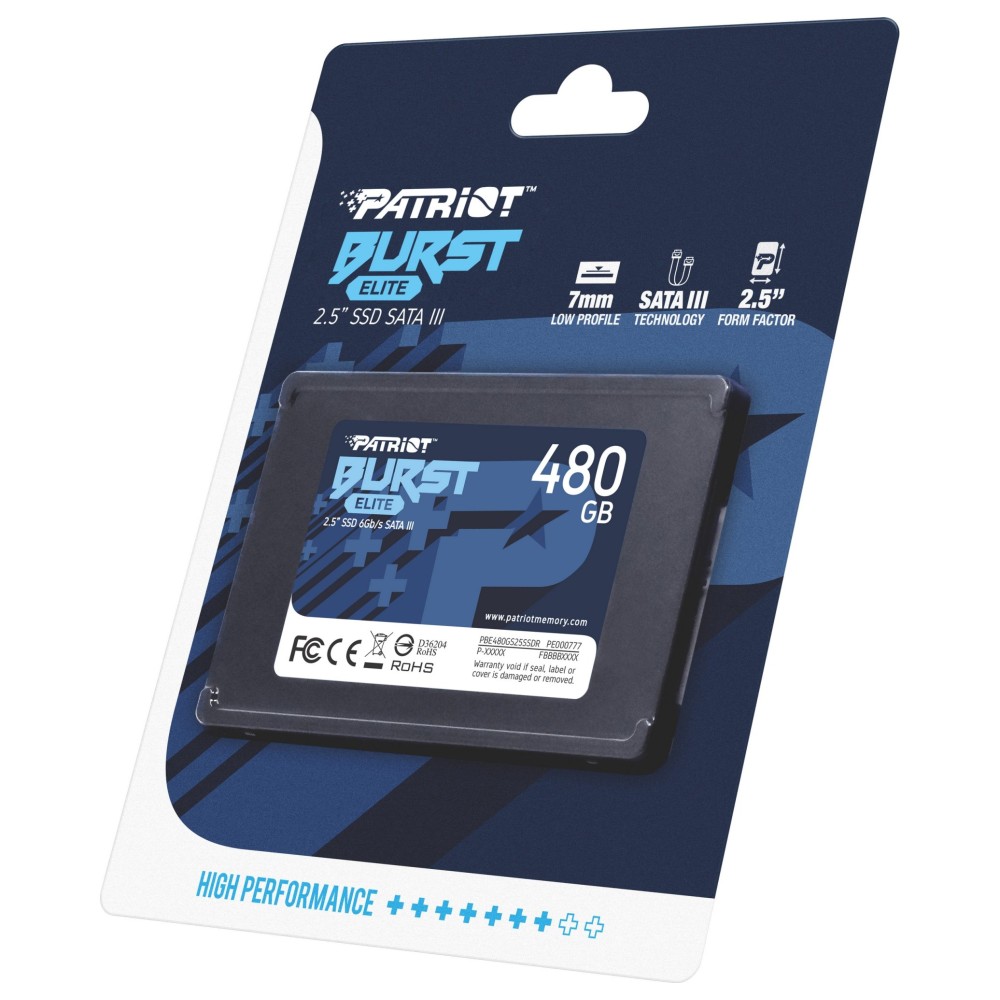 UNIDAD DE ESTADO SOLIDO INTERNO PATRIOT BURST ELITE 480GB 2.5 SATA LEC