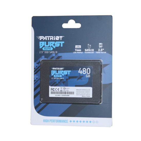 UNIDAD DE ESTADO SOLIDO INTERNO PATRIOT BURST ELITE 480GB 2.5 SATA LEC