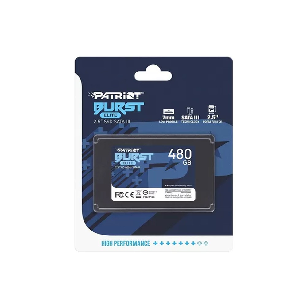 UNIDAD DE ESTADO SOLIDO INTERNO PATRIOT BURST ELITE 480GB 2.5 SATA LEC