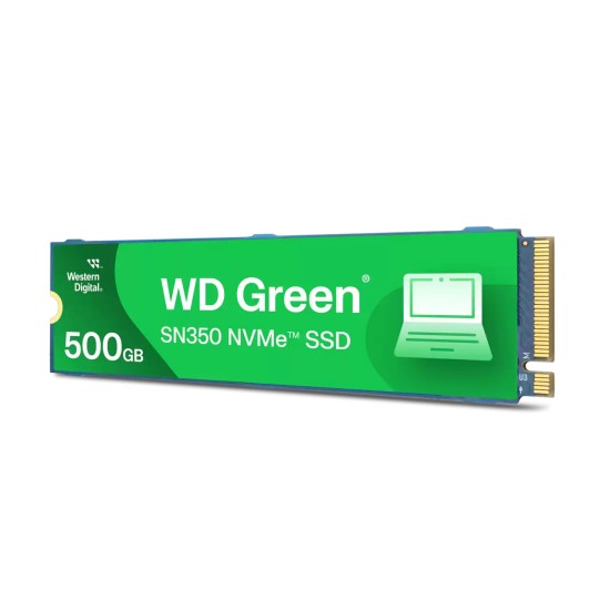UNIDAD DE ESTADO SOLIDO SSD INTERNO WD GREEN SN350 500GB M.2 2280 NVME