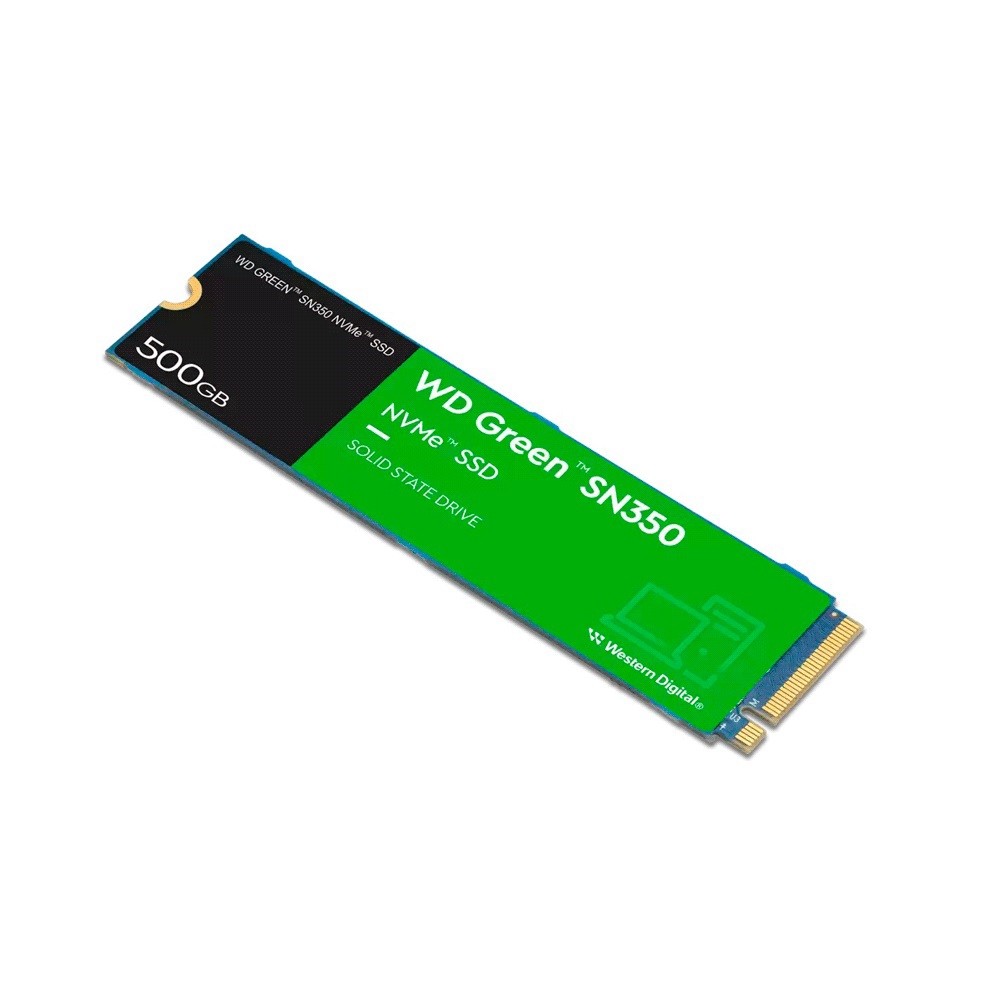 UNIDAD DE ESTADO SOLIDO SSD INTERNO WD GREEN SN350 500GB M.2 2280 NVME
