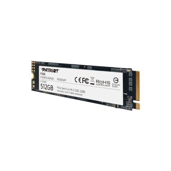 UNIDAD DE ESTADO SOLIDO INTERNO PATRIOT P300 512GB M.2 2280 NVME PCIE