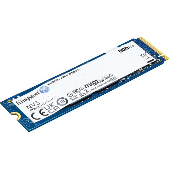 UNIDAD DE ESTADO SOLIDO KINGSTON INTERNO SNV3S NV3 500GB M.2 2280 NVME