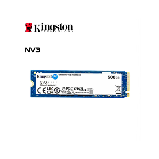 UNIDAD DE ESTADO SOLIDO KINGSTON INTERNO SNV3S NV3 500GB M.2 2280 NVME