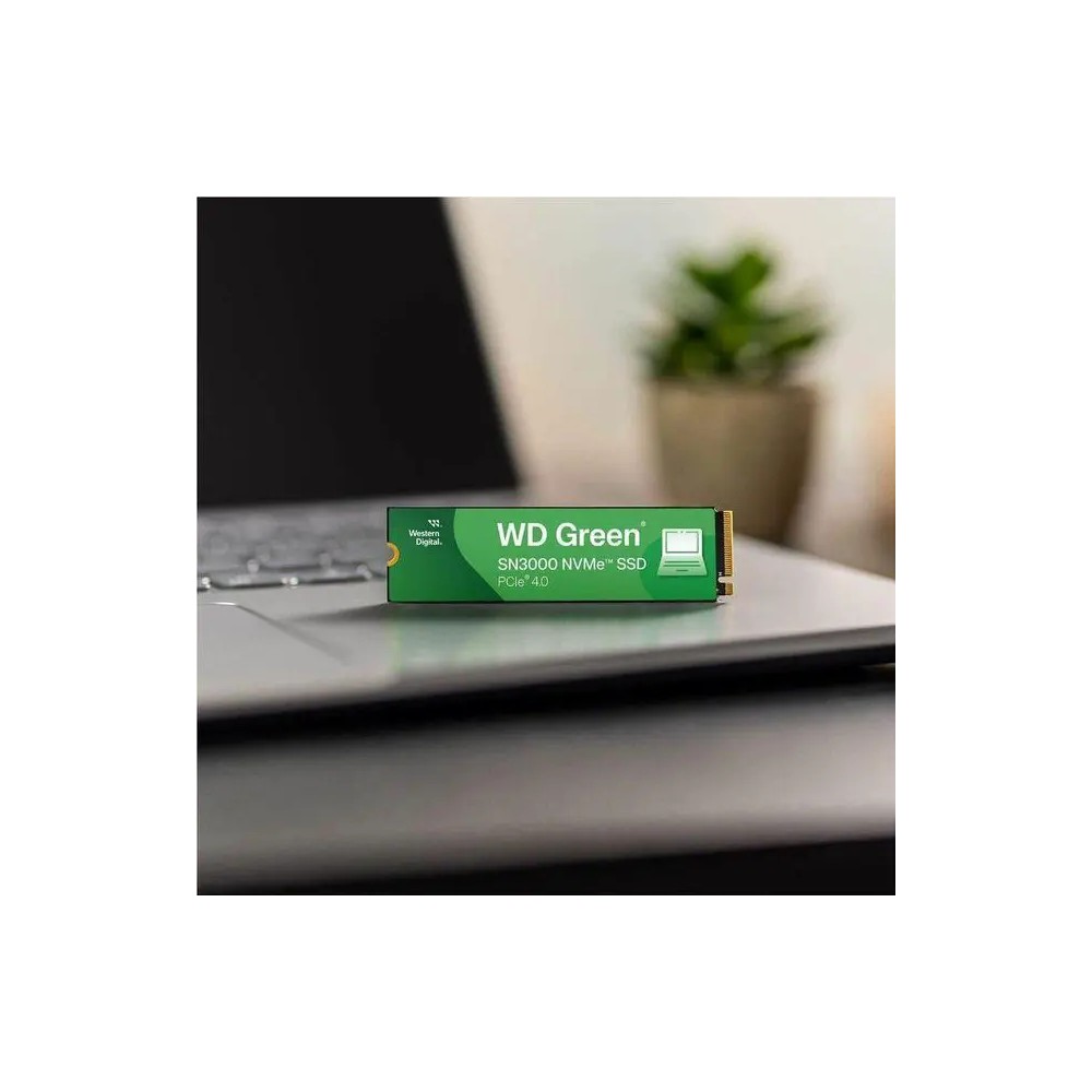 UNIDAD DE ESTADO SOLIDO SSD INTERNO WD GREEN SN3000 500GB M.2 2280 NVM