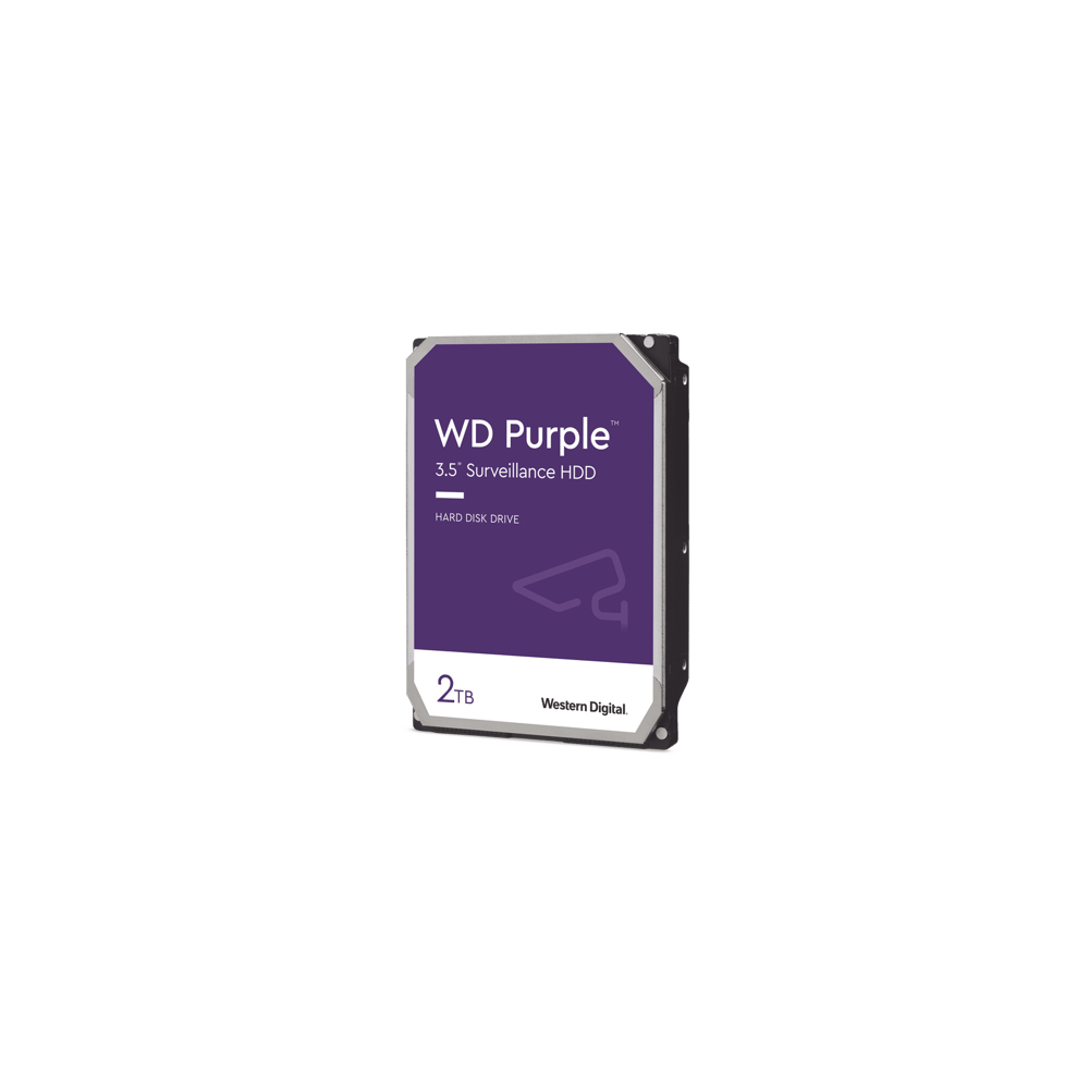 Disco Duro PURPLE de 2TB / 3 AÑOS DE GARANTÍA / Para Videovigilancia