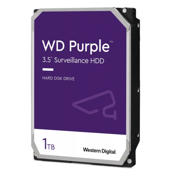 Disco Duro Purple de 1 TB / 5400 RPM / Optimizado para Soluciones de V