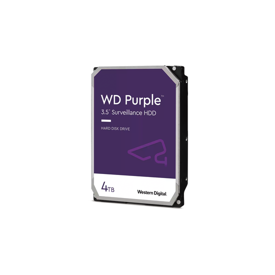 Disco Duro PURPLE de 4TB / 3 AÑOS DE GARANTÍA / Para Videovigilancia