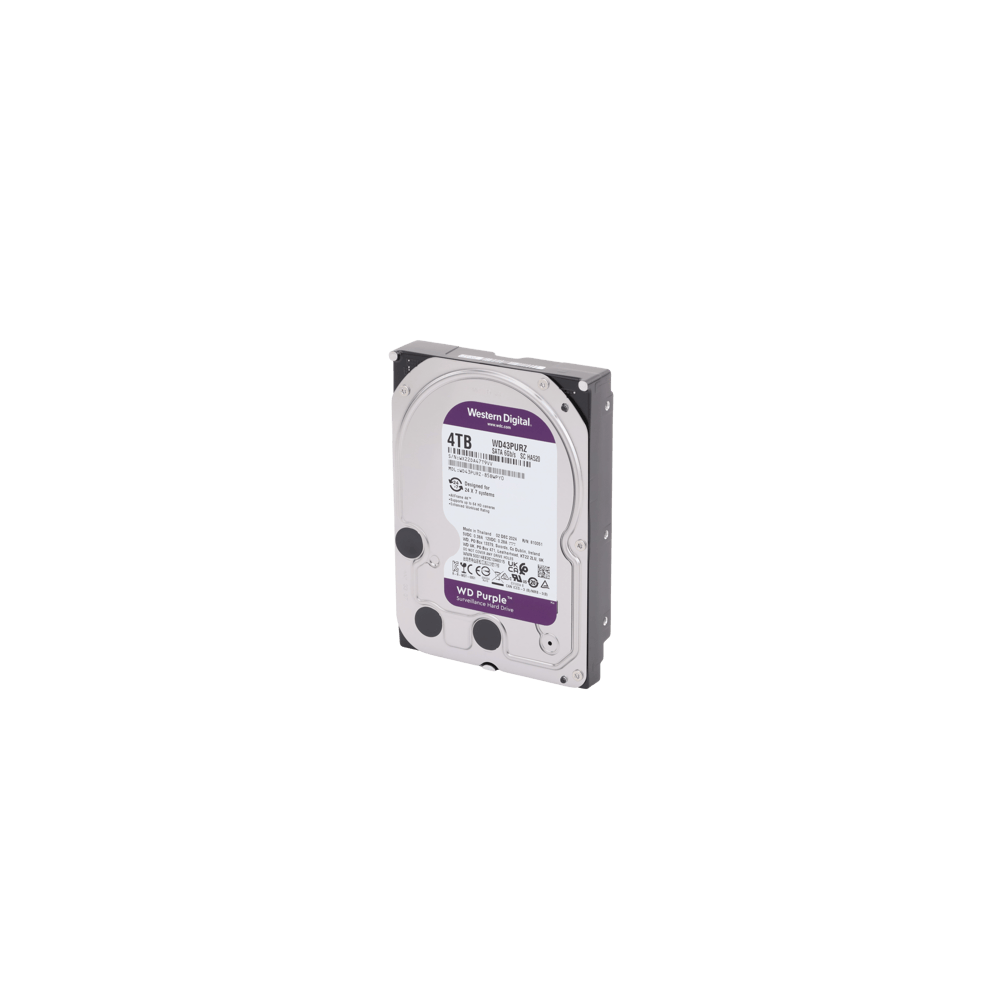 Disco Duro PURPLE de 4TB / 3 AÑOS DE GARANTÍA / Para Videovigilancia