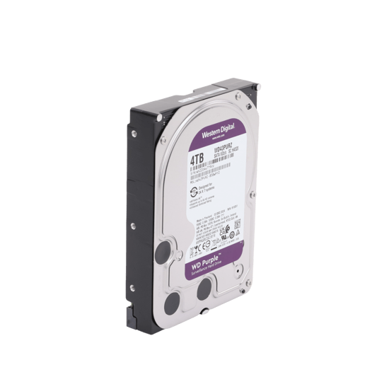 Disco Duro PURPLE de 4TB / 3 AÑOS DE GARANTÍA / Para Videovigilancia
