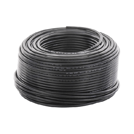 Bobina de 100 metros / Cable Fotovoltaico / Negro / Recubrimiento XLPE