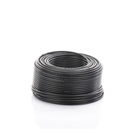 Bobina de 100 metros / Cable Fotovoltaico / Negro / Recubrimiento XLPE