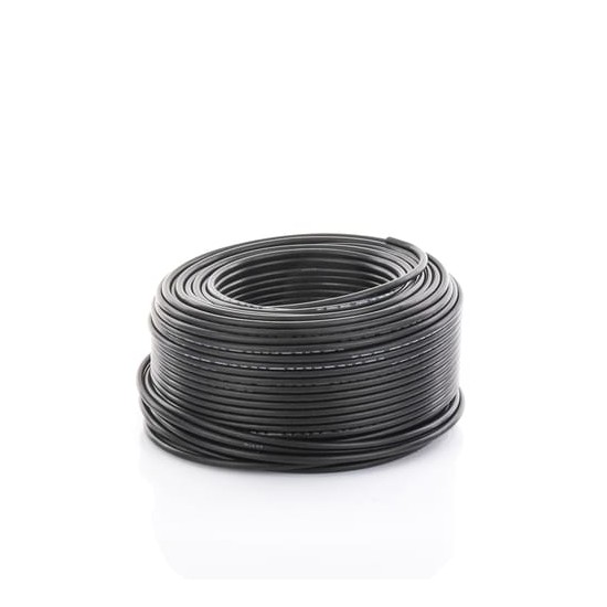 Bobina de 100 metros / Cable Fotovoltaico / Negro / Recubrimiento XLPE