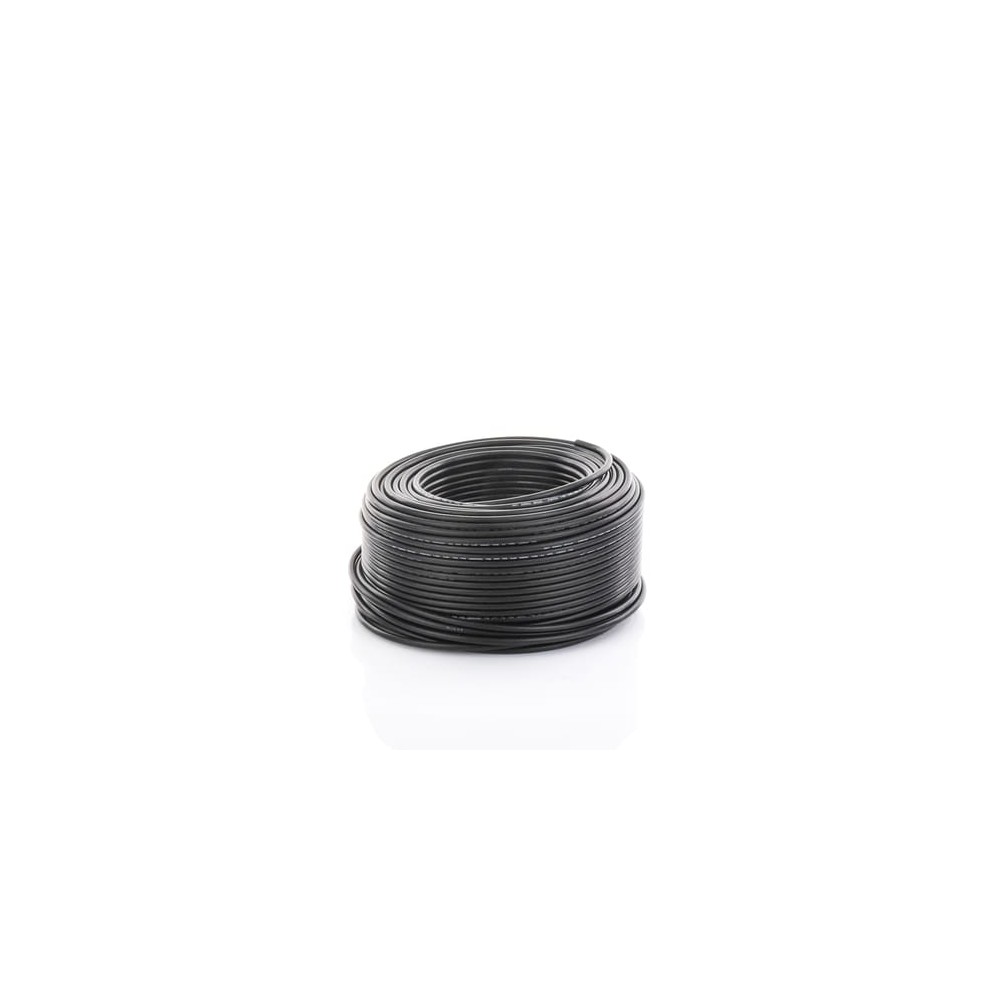 Bobina de 100 metros / Cable Fotovoltaico / Negro / Recubrimiento XLPE