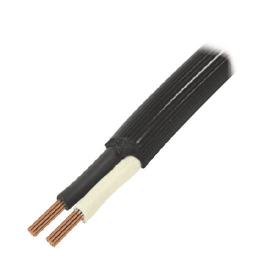 Cable Eléctrico de Uso Rudo 2 Hilos Calibre 18 AWG, Hasta 600 V. Rollo