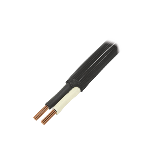 Cable Eléctrico de Uso Rudo 2 Hilos Calibre 16 AWG, Hasta 600 V. Rollo