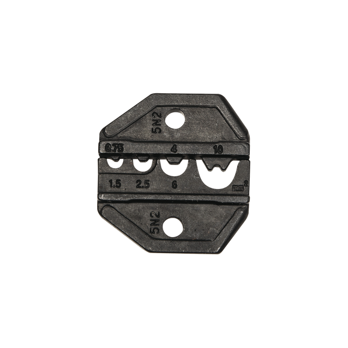 Matriz Ponchadora para Terminales sin Aislamiento, 8-18 AWG. Compatibl