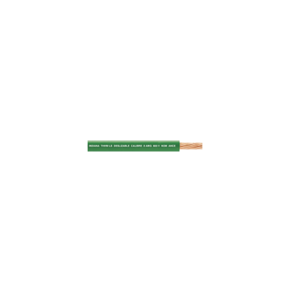 Cable Eléctrico de Cobre Recubierto THW-LS Calibre 14 AWG 19 Hilos Col
