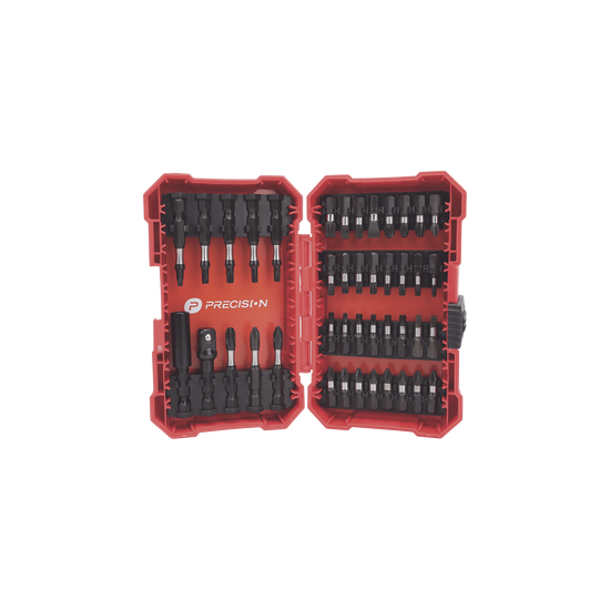 Juego de 42 Puntas para Taladro + Estuche (Entrada Hex. 1/4")