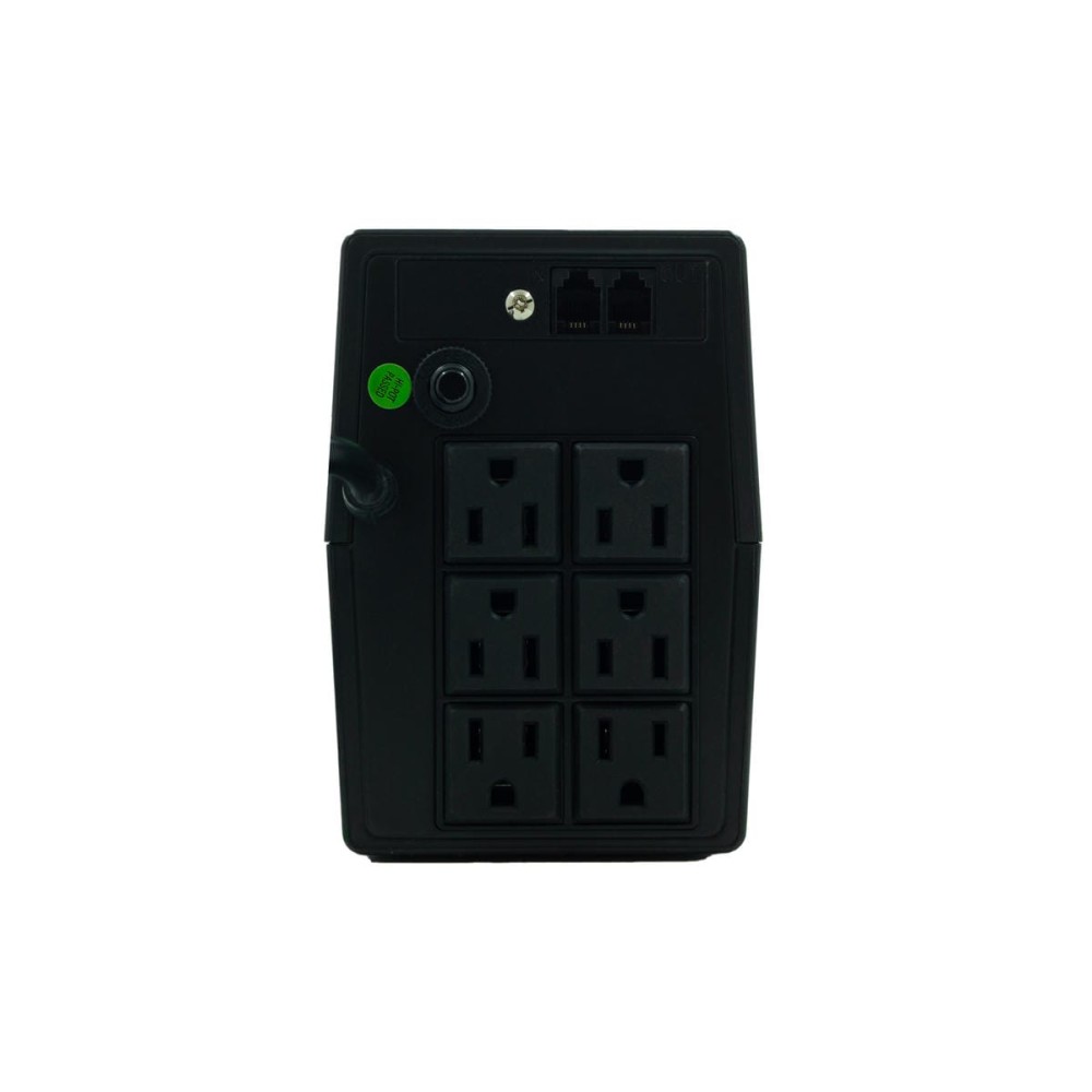 SMARTBITT NO-BREAK 750VA/375 WATTS 6 CONTACTOS, POTECCION RJ-11(SBNB75