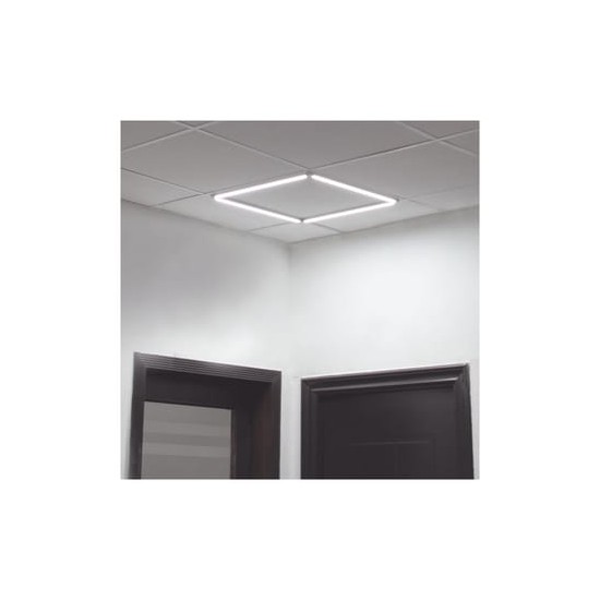 Marco LED Luminoso / 595 x 595 mm / 127 Vca~60Hz / Luz Blanca 6 500 K