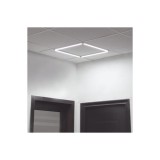Marco LED Luminoso / 595 x 595 mm / 127 Vca~60Hz / Luz Blanca 6 500 K