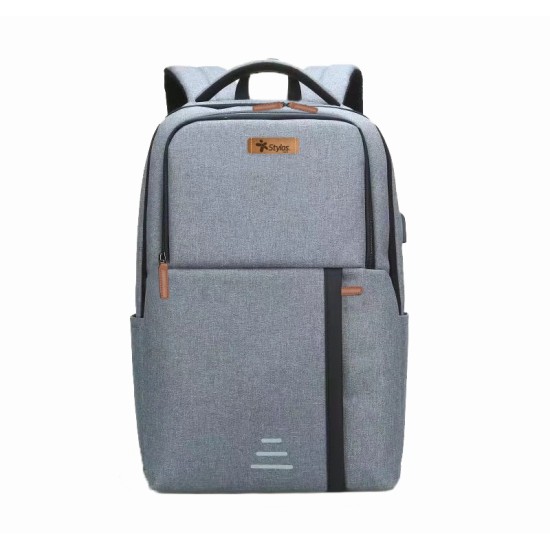MOCHILA STYLOS SMART PLATA 15.5 WATERPROOF (STABAP2S)