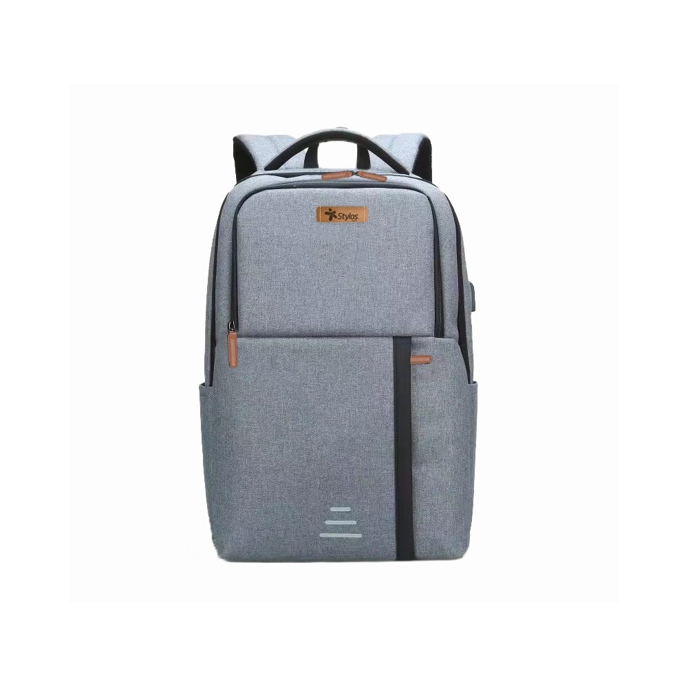 MOCHILA STYLOS SMART PLATA 15.5 WATERPROOF (STABAP2S)