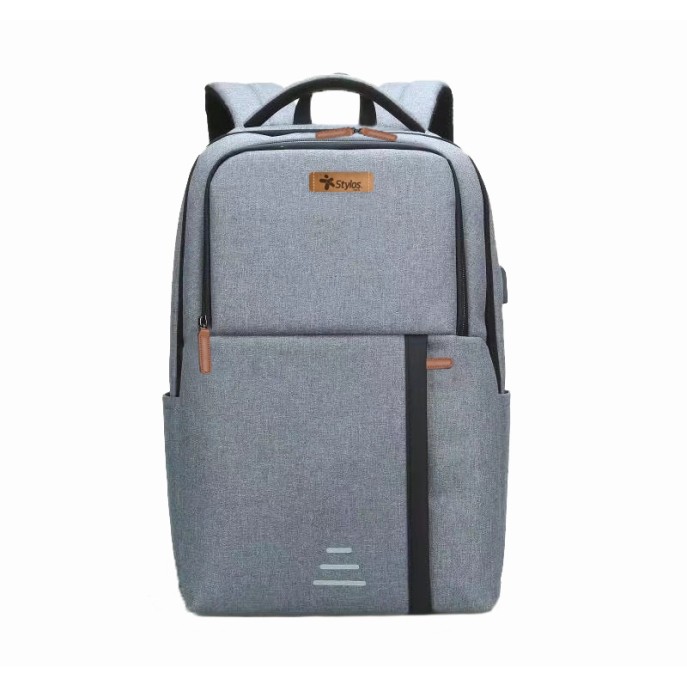 MOCHILA STYLOS SMART PLATA 15.5 WATERPROOF (STABAP2S)