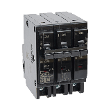 MCB - Interruptor Termomagnético Enchufable, Serie: B2Q, 3P, 40A, 240V