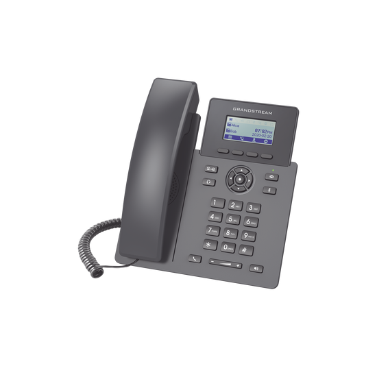 GRP2601P, Teléfono IP, 2 cuentas SIP, 2 líneas, PoE