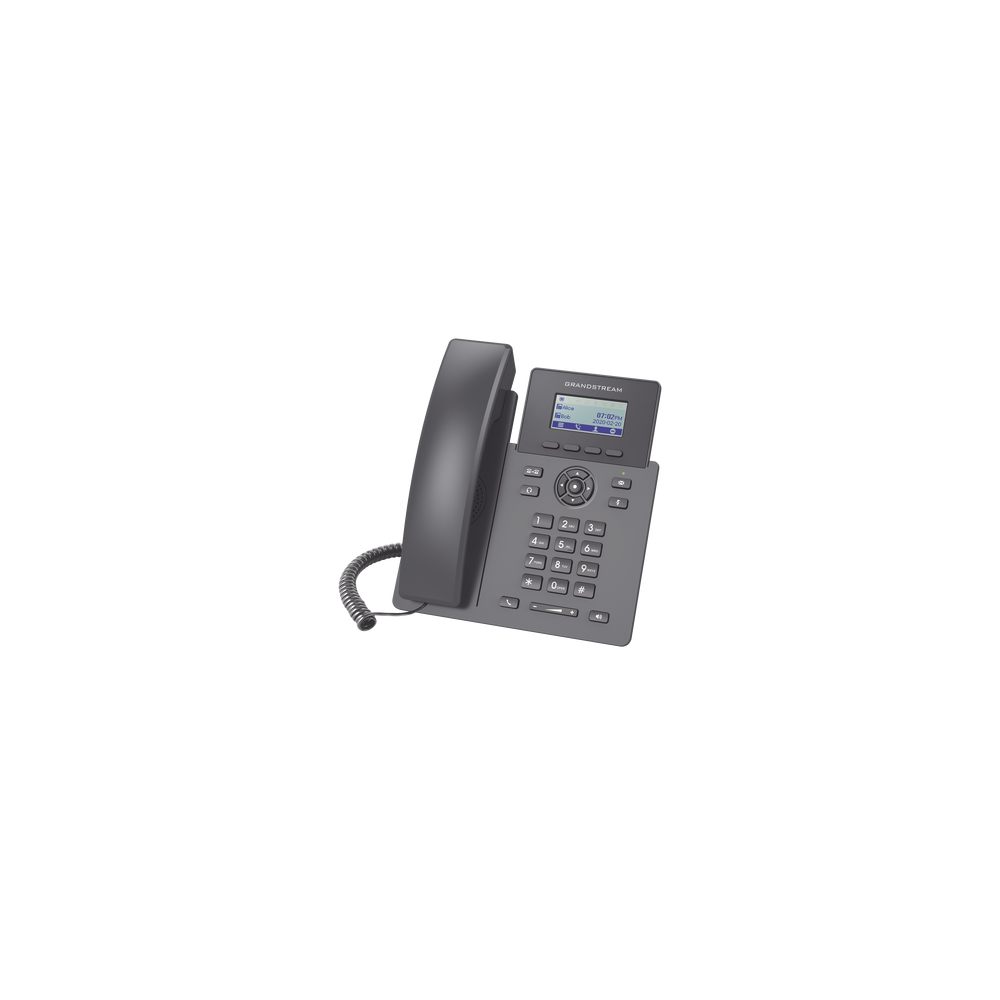 GRP2601P, Teléfono IP, 2 cuentas SIP, 2 líneas, PoE