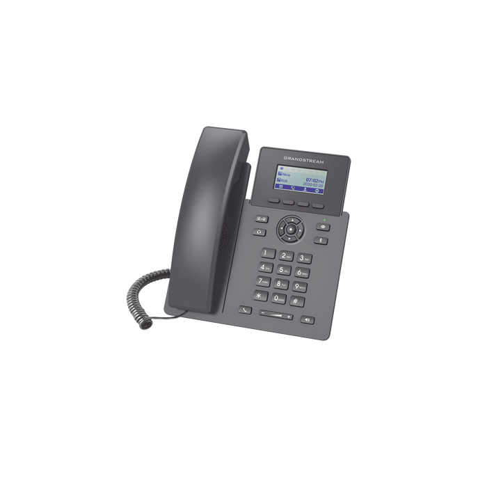 GRP2601P, Teléfono IP, 2 cuentas SIP, 2 líneas, PoE
