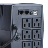 SMARTBITT SBNB1000USB NO-BREAK 1000VA/500 WATTS, 6 CONTACTOS, RJ-11