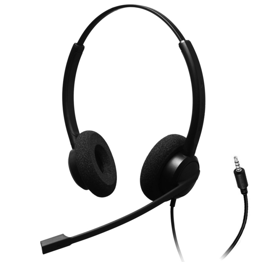 CRYSTAL 2732, Diadema con cancelación de ruido, conexión por QD (Binau