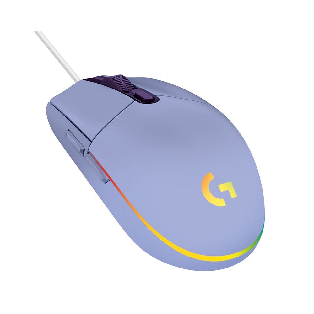 MOUSE GAMER LOGITECH G203 LIGHTSYNC RGB 8,000DPI USB LILA 910-005852