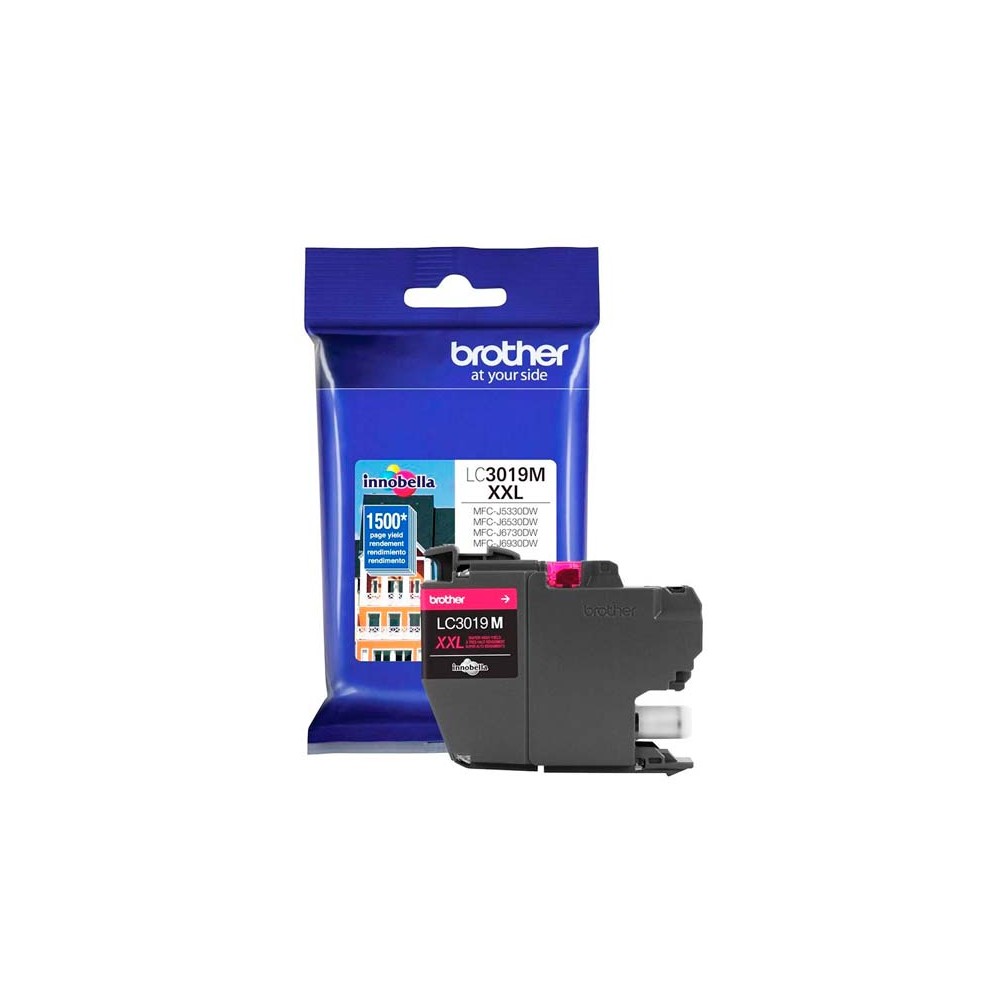 CARTUCHO BROTHER LC3019M MAGENTA 1500 PAGINAS APORX. ALTO REND.