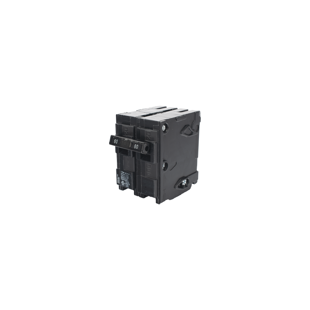 Interruptor automático enchufable tipo QP 2 polos, 60 amp