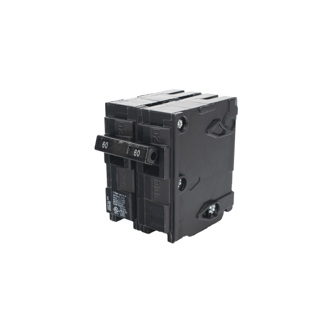 Interruptor automático enchufable tipo QP 2 polos, 60 amp