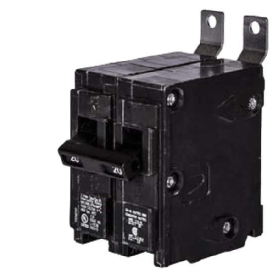 Interruptor automático atornillable tipo BL 2 polos, 20 amp.