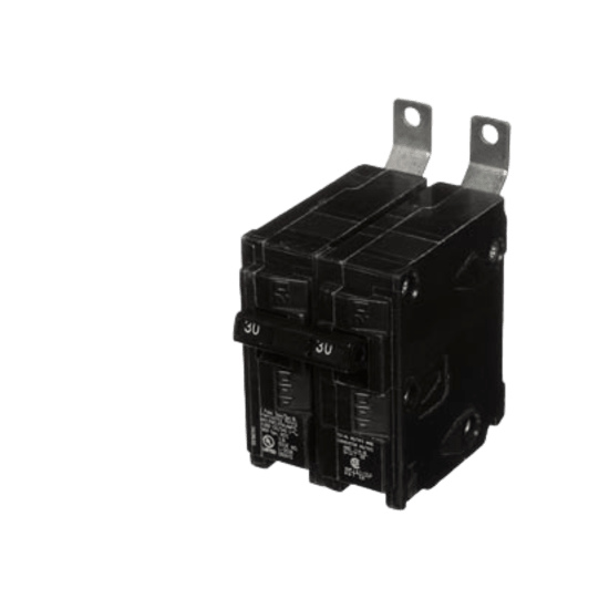 Interruptor automático atornillable tipo BL 2 polos, 30 amp.