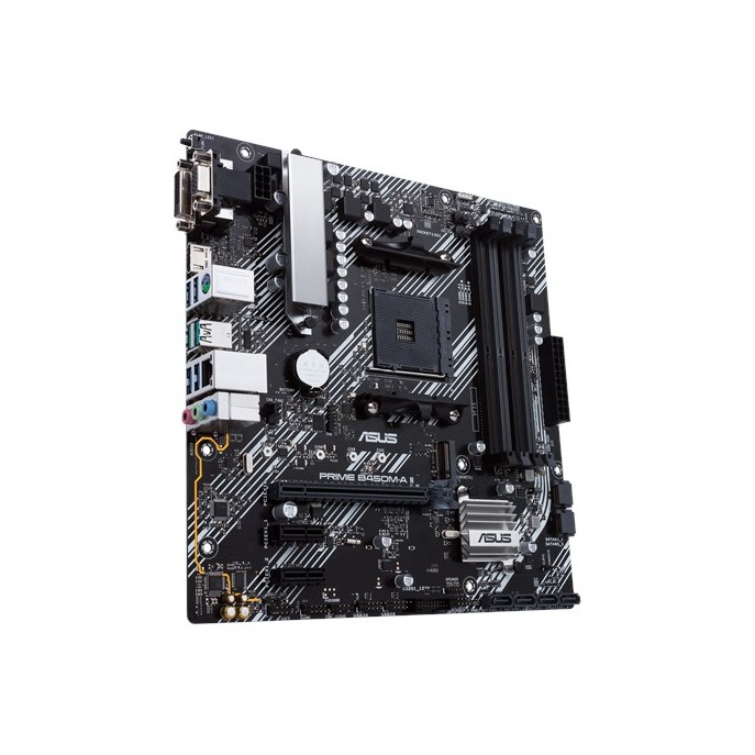 TARJETA MADRE ASUS PRIME B450M-A II AM4 DVI/HDMI /USB 3.2 AURA SYNC