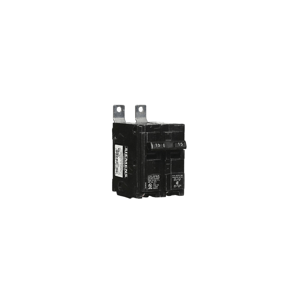 Interruptor automático atornillable tipo BL 2 polos, 15 amp.