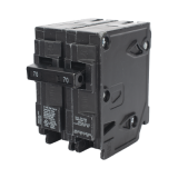 Interruptor automático enchufable tipo QP 2 polos, 70 amp