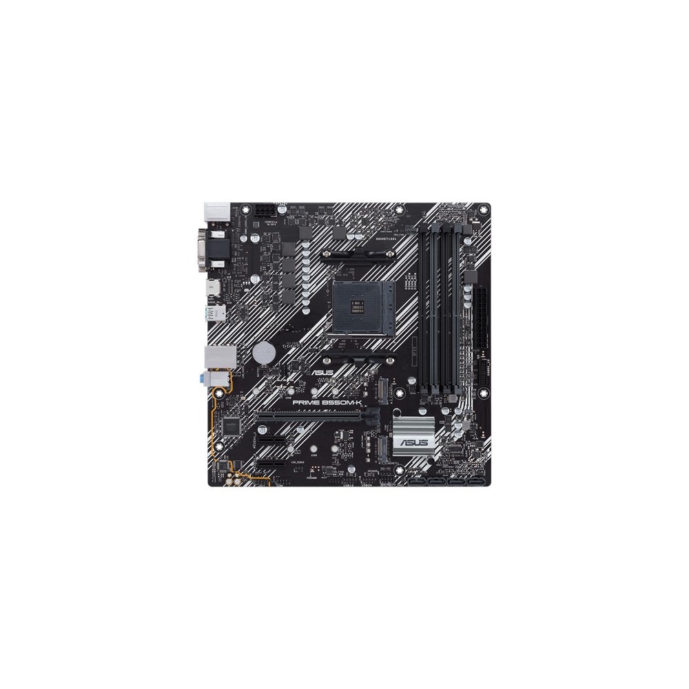 TARJETA MADRE ASUS PRIME B550M-K AMD RYZEN AM4 DVI-D/HDMI/D-SUB