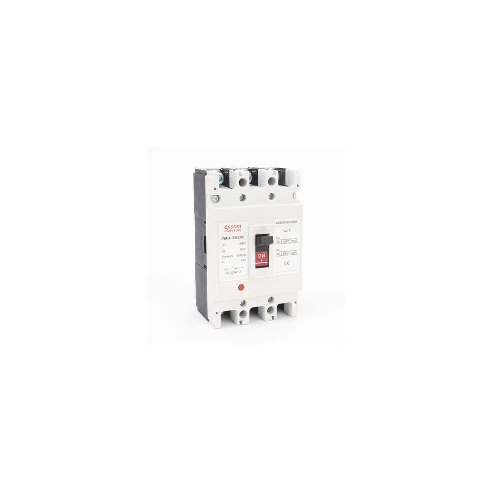 Protección Térmica/ Interruptor 3P, 100A, Corriente Alterna 690 V CA T